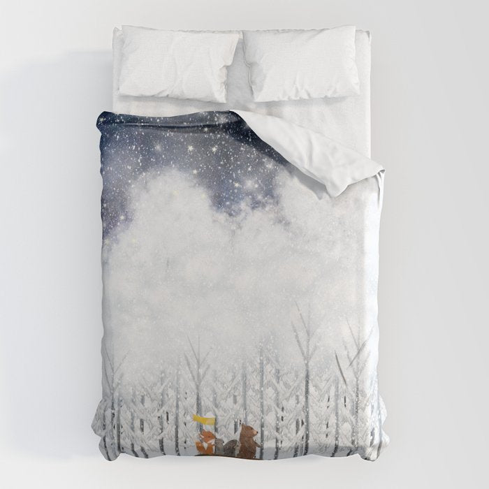 the white forest Duvet Cover Gallery Image 6