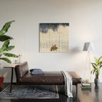 the white forest Wood Wall Art Gallery Image 2