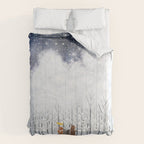 the white forest Comforter Gallery Image 6