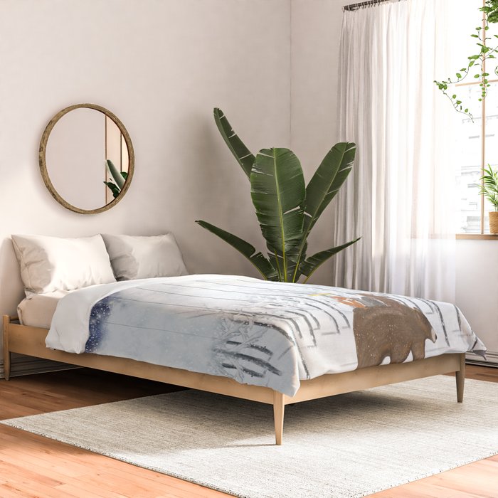 the white forest Comforter Gallery Image 2