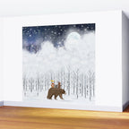 the white forest Wall Mural Gallery Image 2