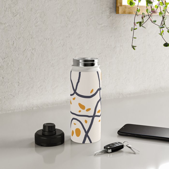 Mountain Contour I Water Bottle Gallery Image 4