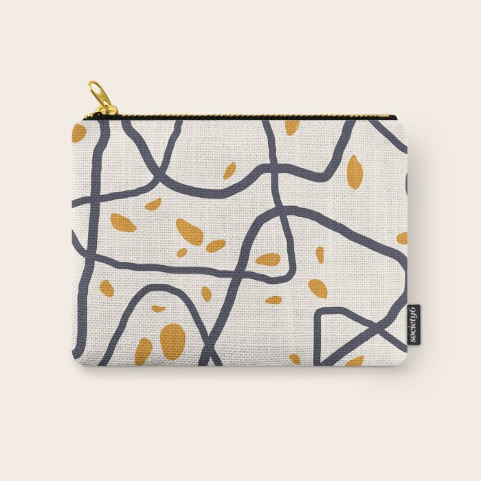 Mountain Contour I Carry All Pouch Gallery Image 1