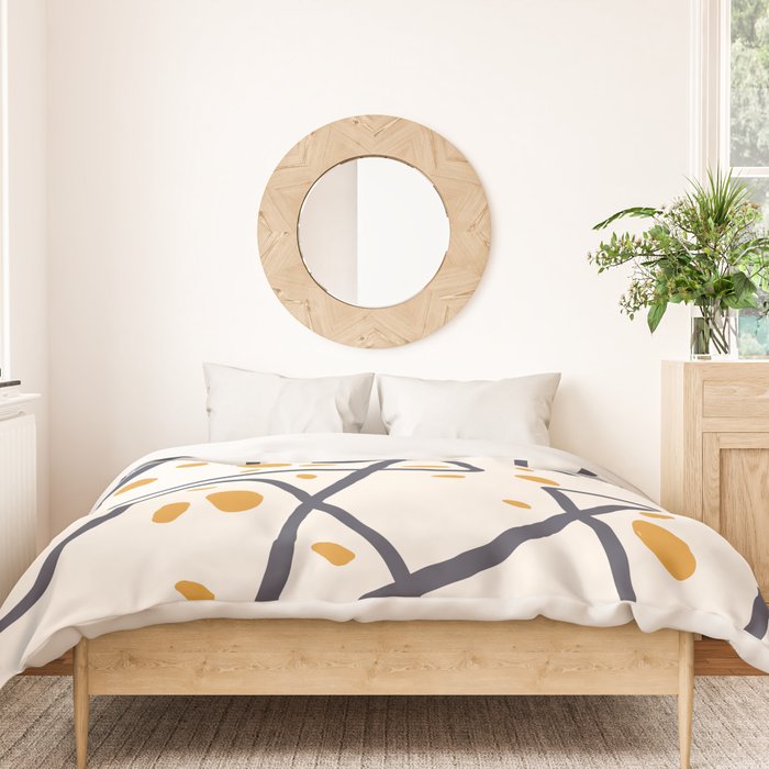 Mountain Contour I Duvet Cover Gallery Image 3