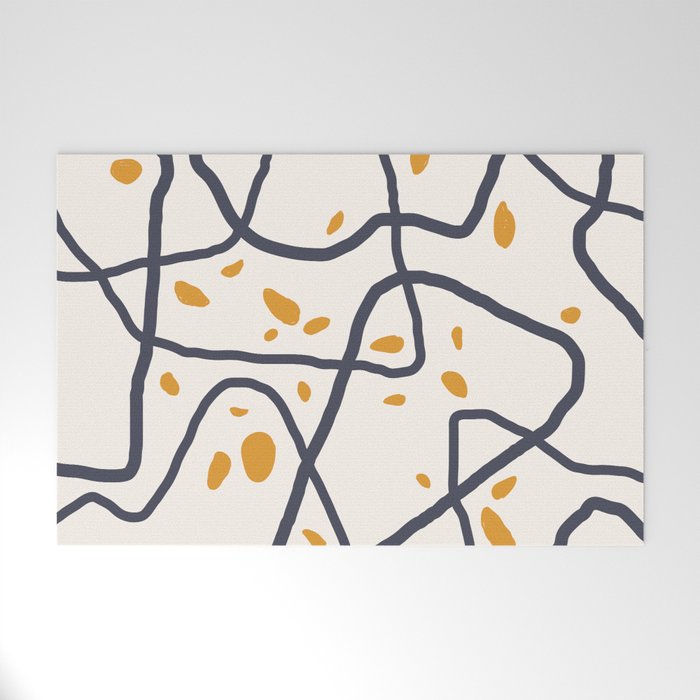 Mountain Contour I Welcome Mat Gallery Image 1