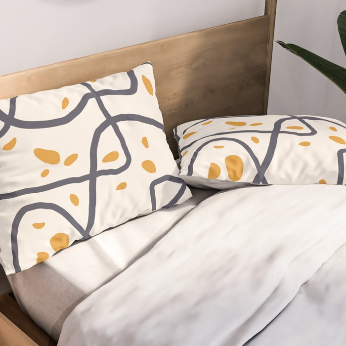 Mountain Contour I Pillow Sham Gallery Image 2