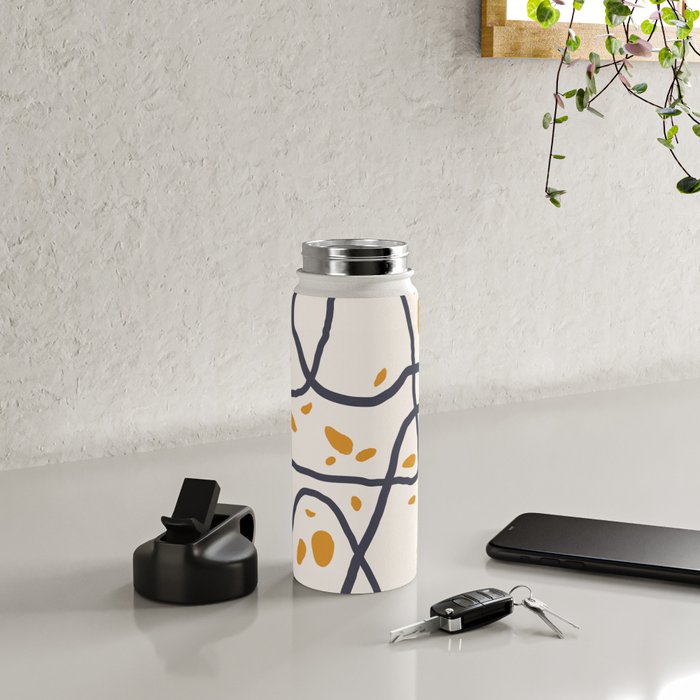 Mountain Contour I Water Bottle Gallery Image 4