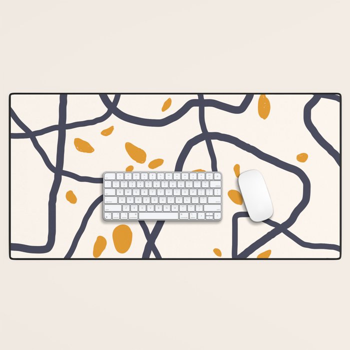 Mountain Contour I Desk Mat Gallery Image 1