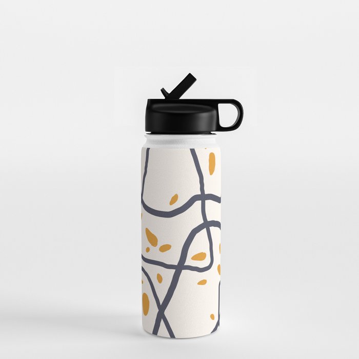 Mountain Contour I Water Bottle Gallery Image 1
