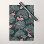 Nocturnal Bloom Wrapping Paper Gallery Image 1