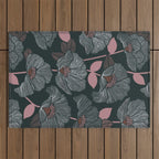 Nocturnal Bloom Outdoor Rug Gallery Image 1