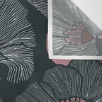 Nocturnal Bloom Wall Tapestry Gallery Image 3