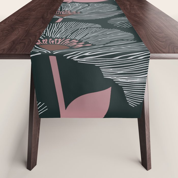 Nocturnal Bloom Table Runner Gallery Image 1