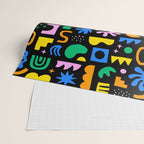 Fun colorful abstract summer shape pattern Wrapping Paper Gallery Image 2