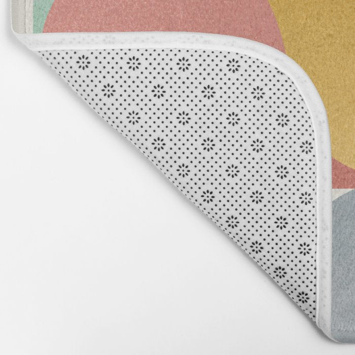 Shapes of color - abstract Bath Mat Gallery Image 2
