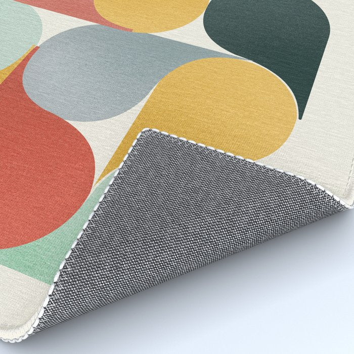Shapes of color - abstract Rug Gallery Image 4