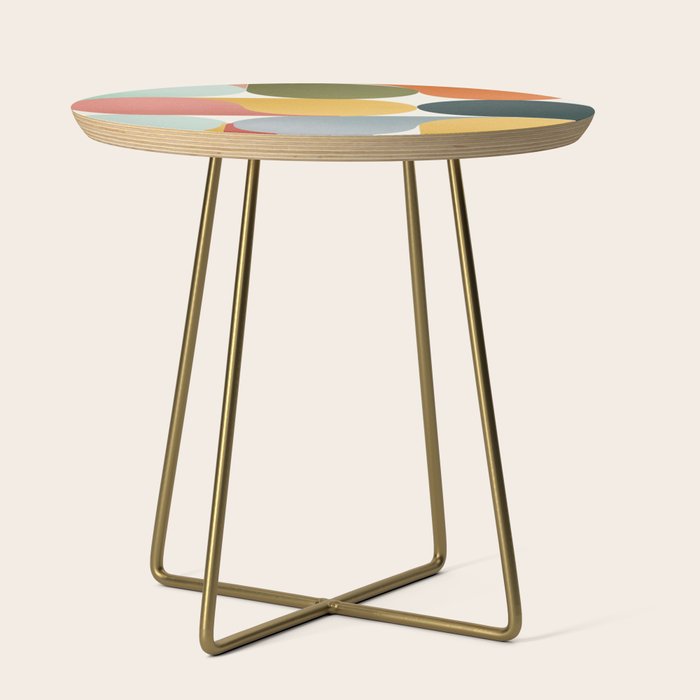 Shapes of color - abstract Side Table Gallery Image 1