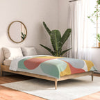 Shapes of color - abstract Comforter Gallery Image 2