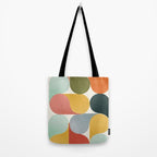 Shapes of color - abstract Tote Bag Gallery Image 2