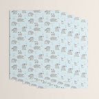 Opossums and Daisies Wrapping Paper Gallery Image 3