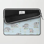 Opossums and Daisies Laptop Sleeve Gallery Image 2