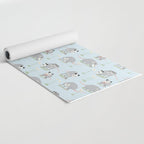 Opossums and Daisies Yoga Mat Gallery Image 2
