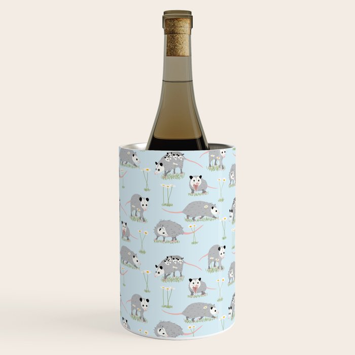 Opossums and Daisies Wine Chiller Gallery Image 2
