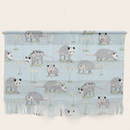 Opossums and Daisies Wall Hanging Gallery Image 1