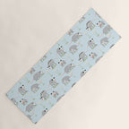 Opossums and Daisies Yoga Mat Gallery Image 1