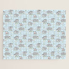 Opossums and Daisies Jigsaw Puzzle Gallery Image 1