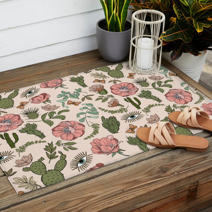 Sweetly wild desert 45 Outdoor Rug Gallery Image 2