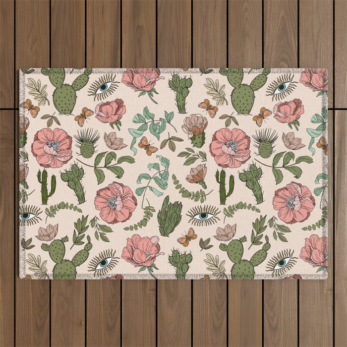 Sweetly wild desert 45 Outdoor Rug Gallery Image 1