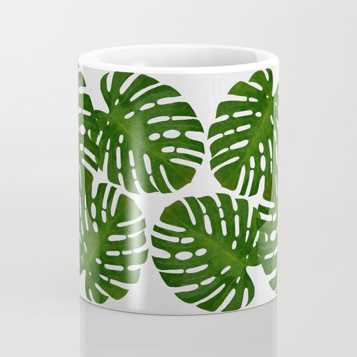 Monstera Leaf I Coffee Mug Gallery Image 4