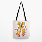 Pisces Bow Tote Bag Gallery Image 2