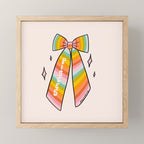 Pisces Bow Mini Art Print Gallery Image 1