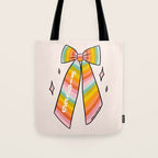 Pisces Bow Tote Bag Gallery Image 1