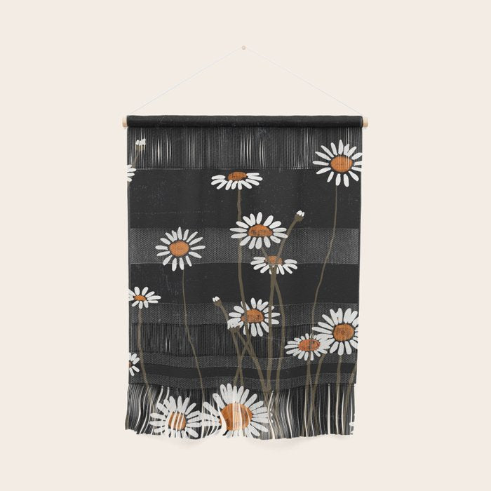 Wild Daisy Flowers 2 Wall Hanging Gallery Image 1