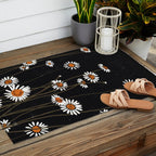 Wild Daisy Flowers 2 Outdoor Rug Gallery Image 2