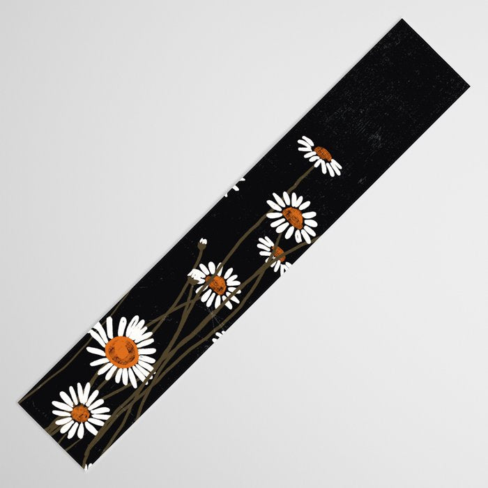 Wild Daisy Flowers 2 Table Runner Gallery Image 3
