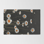 Wild Daisy Flowers 2 Rug Gallery Image 2