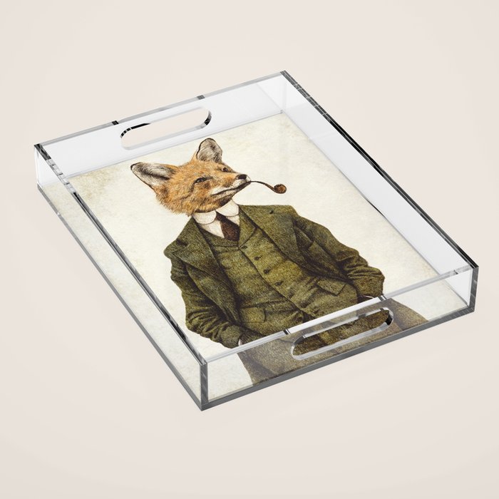 The Fox Acrylic Tray Gallery Image 1