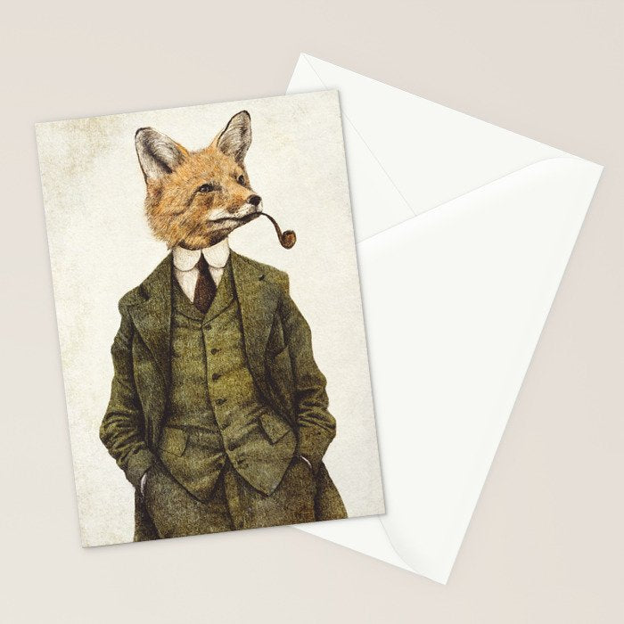 The Fox Stationery Card Gallery Image 2