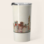 cleveland ohio skyline Travel Mug Gallery Image 3