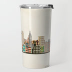 cleveland ohio skyline Travel Mug Gallery Image 2