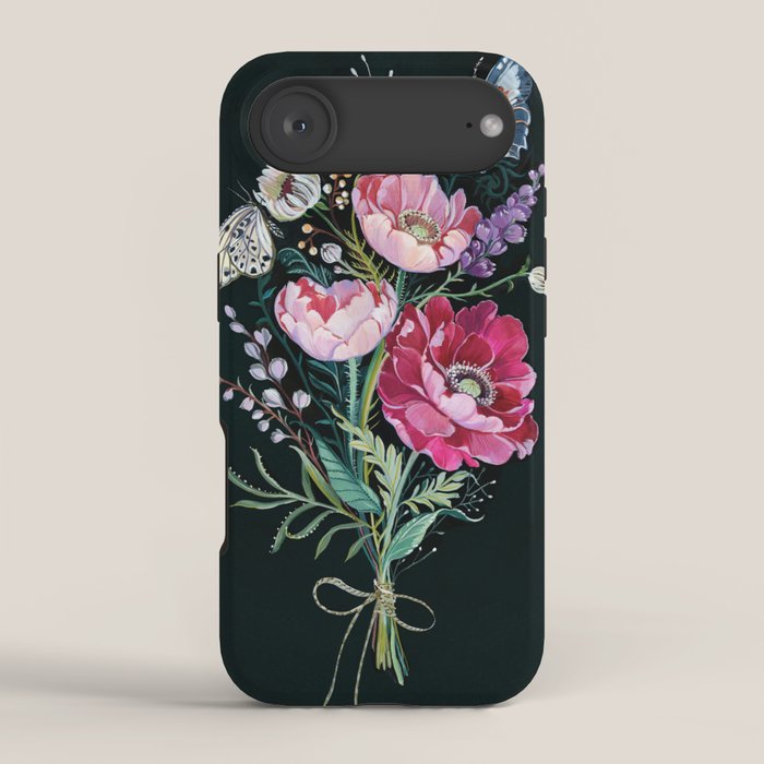 Butterfly Floral Bouquet iPhone Case Gallery Image 2