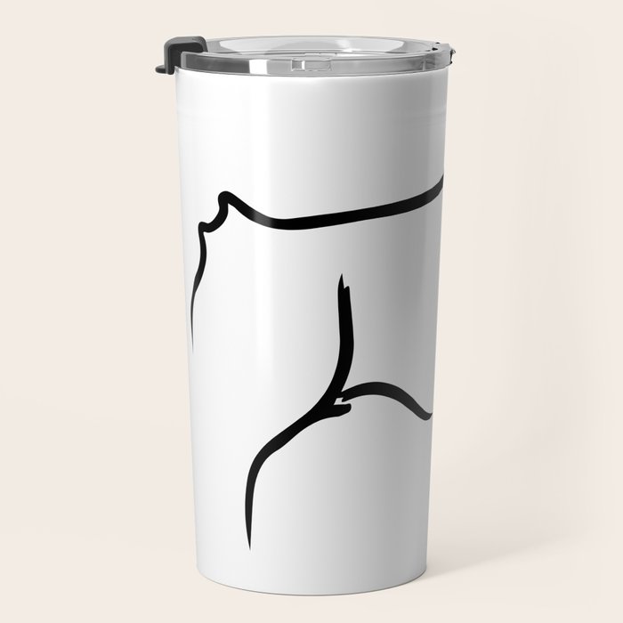 Picasso - Bull 1952 Artwork, Animals Line Sketch, Prints, Posters, Bags, Tshirts, Men, Women, Kids Travel Mug Gallery Image 3