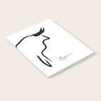 Picasso - Bull 1952 Artwork, Animals Line Sketch, Prints, Posters, Bags, Tshirts, Men, Women, Kids Notebook Gallery Image 2