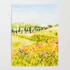 Watercolor Landscape Poster Gallery Image 4