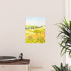 Watercolor Landscape Poster Gallery Image 2