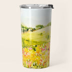 Watercolor Landscape Travel Mug Gallery Image 2